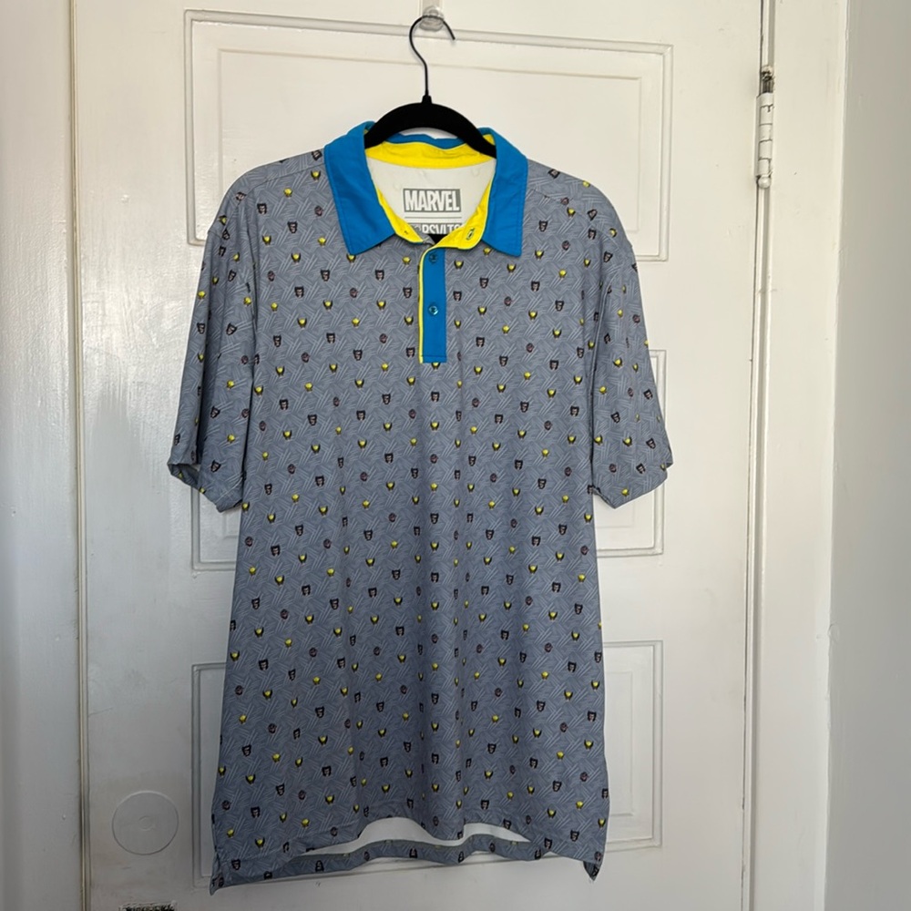 RSVLTS x Marvel X-men polo shirt